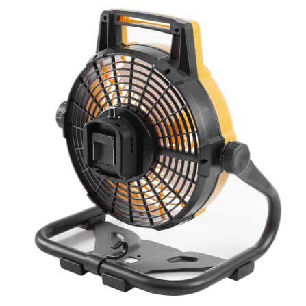 พัดลมไร้สาย 12 นิ้ว (พร้อมแบตเตอรี่) DELTON รุ่น MKT-01F ULTRAFLEX 20V 4AH_4